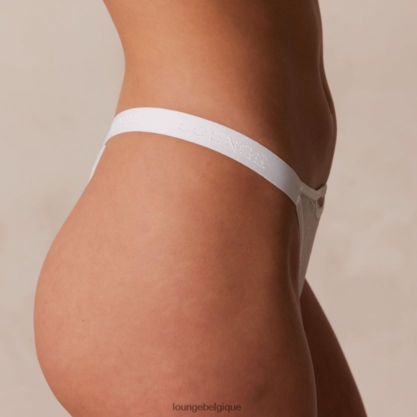 être Lounge femmes grâce string blanc Z66B8F270 sous-vêtement