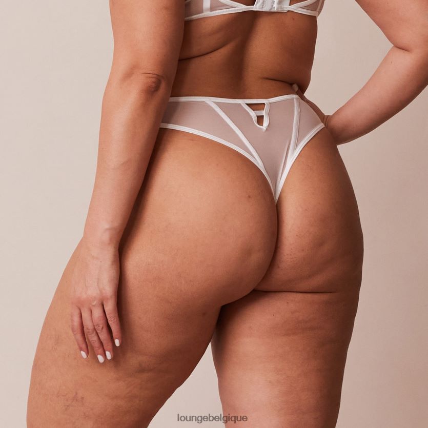 être Lounge femmes string icône blanc Z66B8F704 sous-vêtement