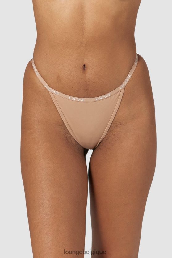 être Lounge femmes string lisse Miel Z66B8F543 sous-vêtement