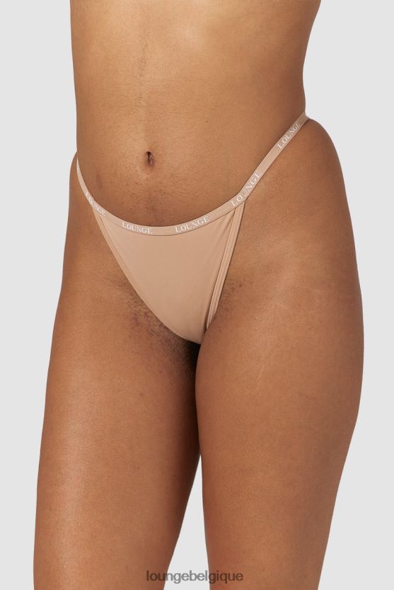 être Lounge femmes string lisse Miel Z66B8F543 sous-vêtement