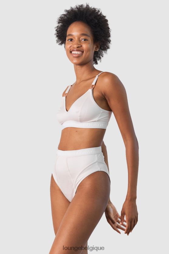 être Lounge femmes ensemble soutien-gorge et string/culotte d'allaitement Nurture crème Z66B8F234 sous-vêtement