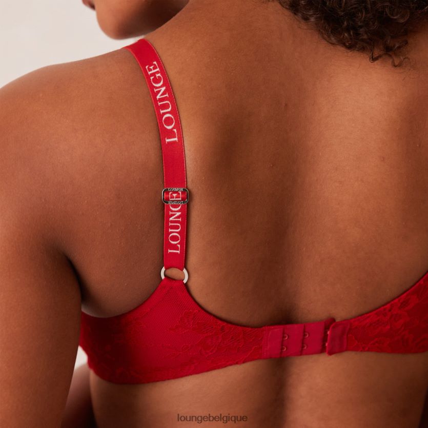 être Lounge femmes ensemble soutien-gorge et string magique en dentelle bordeaux Z66B8F198 sous-vêtement