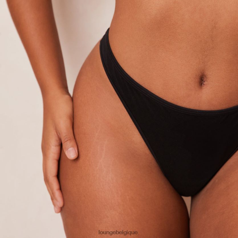 être Lounge femmes ensemble soutien-gorge et string/culottes élégants et attentifs noir Z66B8F43 sous-vêtement