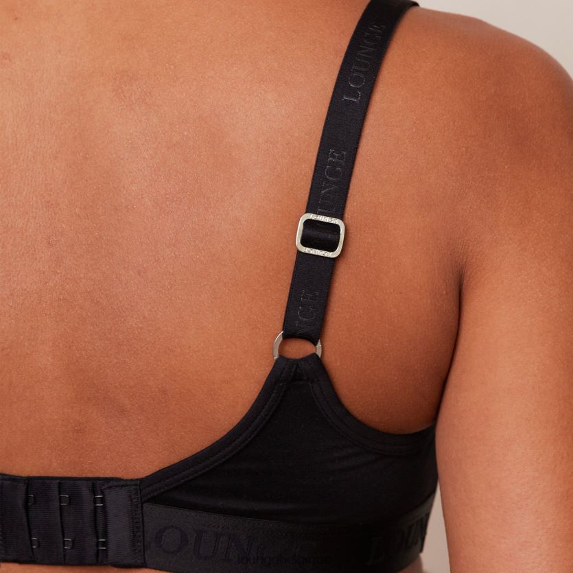 être Lounge femmes ensemble soutien-gorge et string/culottes élégants et attentifs noir Z66B8F43 sous-vêtement