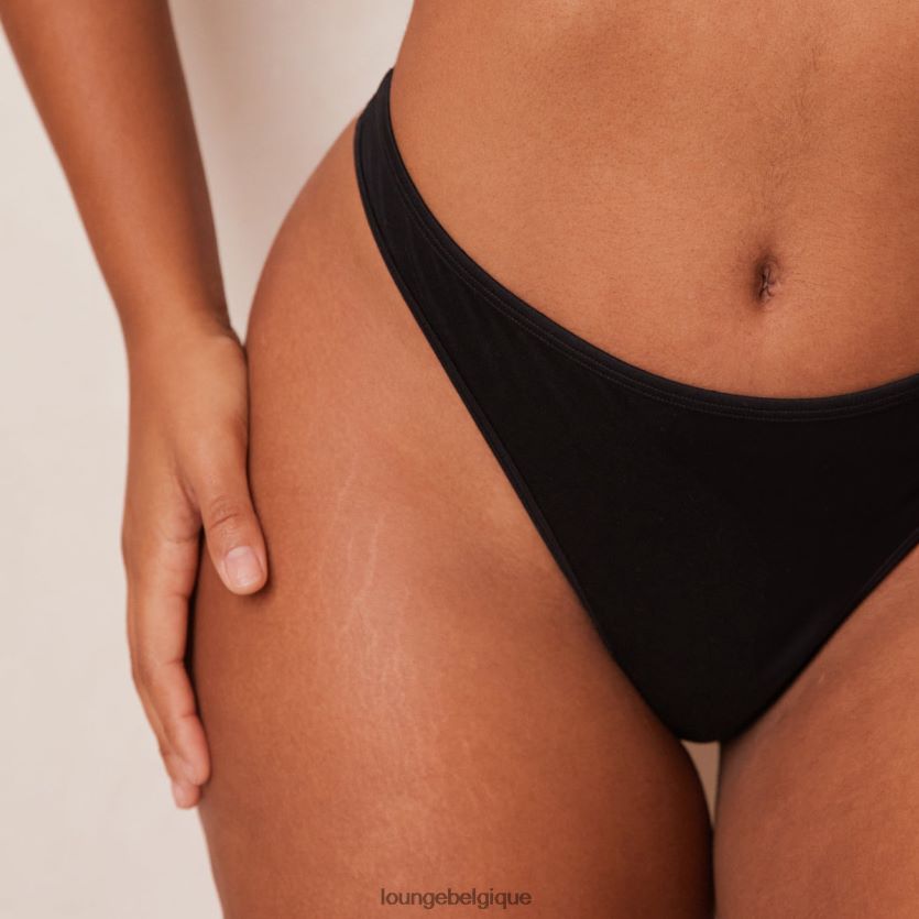 être Lounge femmes ensemble soutien-gorge et string/culottes élégants et attentifs noir Z66B8F43 sous-vêtement