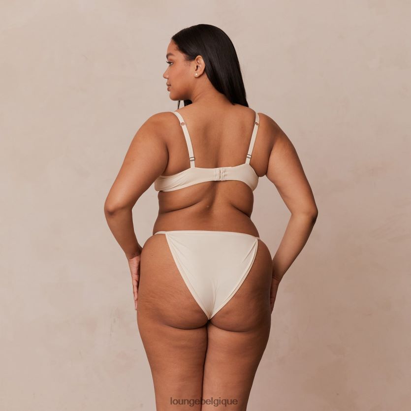 être Lounge femmes votre ensemble t-shirt soutien-gorge et string/culotte de tous les jours latté Z66B8F130 sous-vêtement