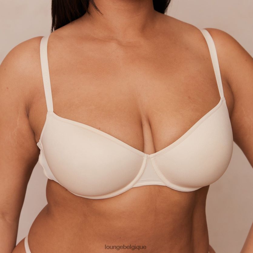 être Lounge femmes votre ensemble t-shirt soutien-gorge et string/culotte de tous les jours latté Z66B8F130 sous-vêtement