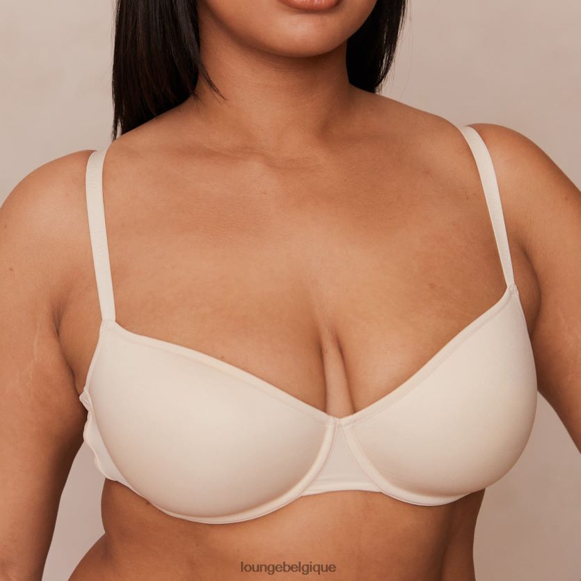 être Lounge femmes votre ensemble t-shirt soutien-gorge et string/culotte de tous les jours latté Z66B8F130 sous-vêtement