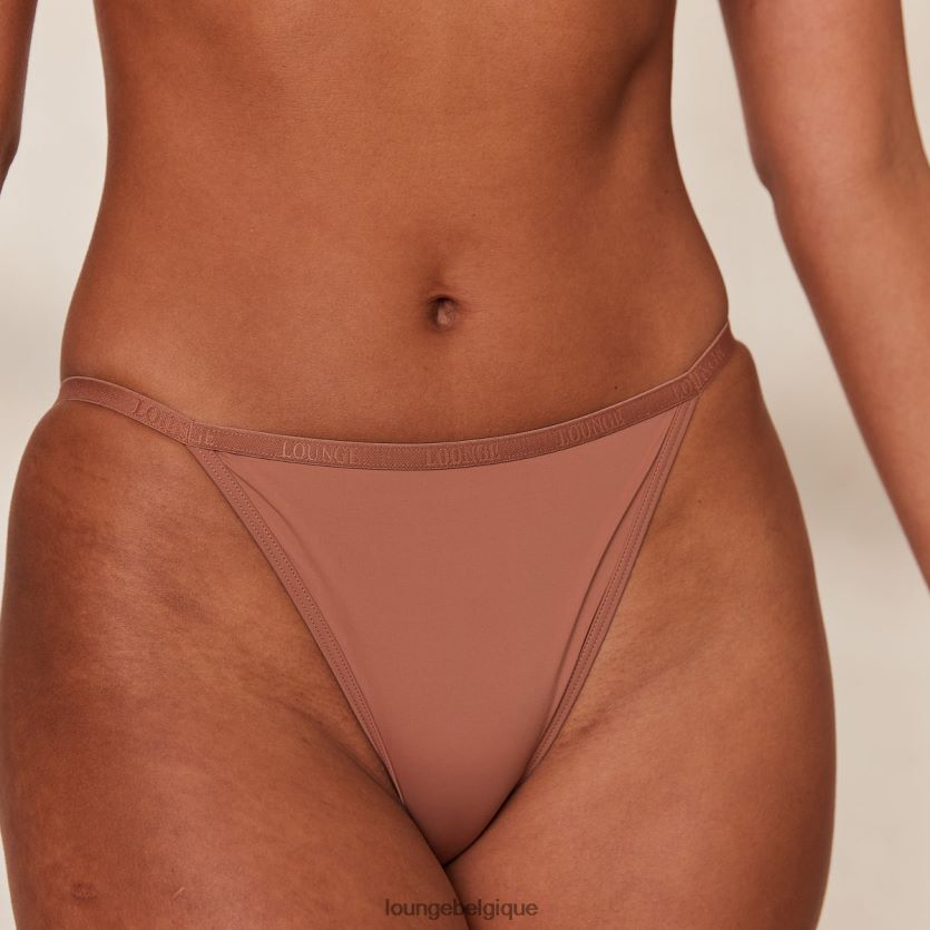 être Lounge femmes votre ensemble t-shirt soutien-gorge et string/culotte de tous les jours moka Z66B8F118 sous-vêtement