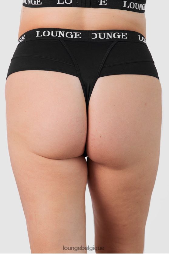être Lounge femmes nourrir string noir Z66B8F358 sous-vêtement