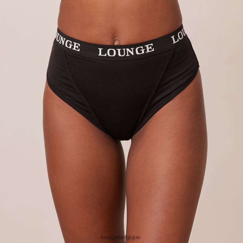 être Lounge femmes slip basique en bambou noir Z66B8F388 sous-vêtement