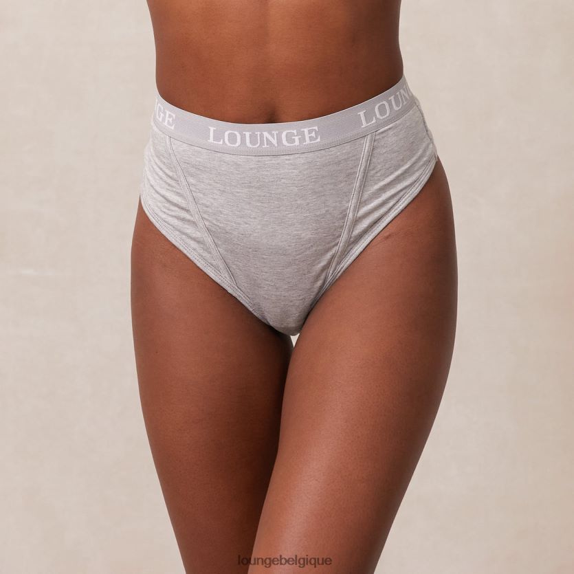 être Lounge femmes string basique en bambou gris Z66B8F385 sous-vêtement