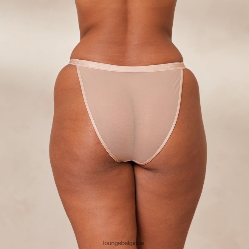 être Lounge femmes culotte en résille lisse taupe Z66B8F518 sous-vêtement