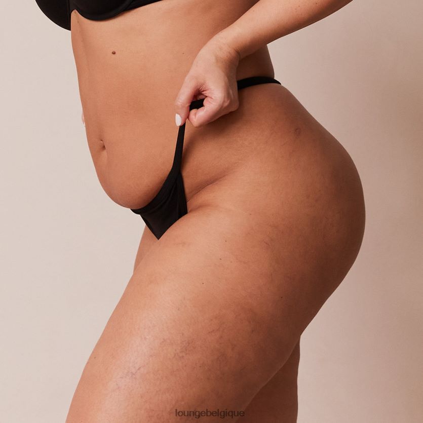 être Lounge femmes sculpter le string noir Z66B8F569 sous-vêtement