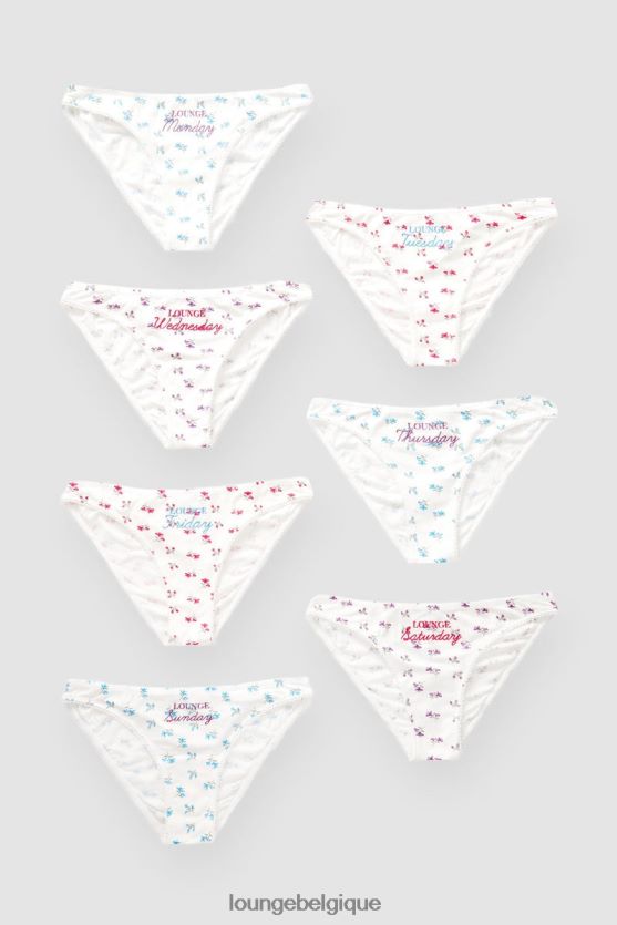 être Lounge femmes slips jours de la semaine (pack de 7) imprimer Z66B8F702 sous-vêtement