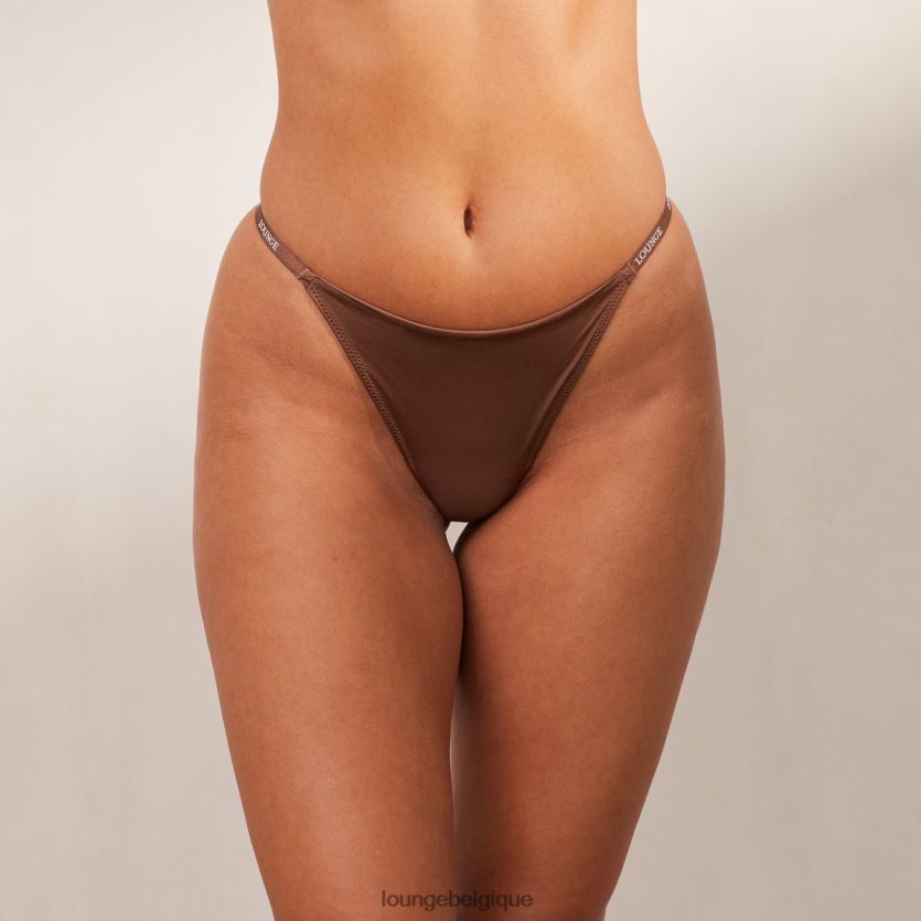 être Lounge femmes string de luxe châtaigne Z66B8F240 sous-vêtement