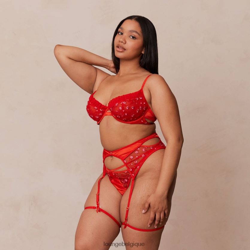 être Lounge femmes ensemble de lingerie Katya rouge Z66B8F611 sous-vêtement