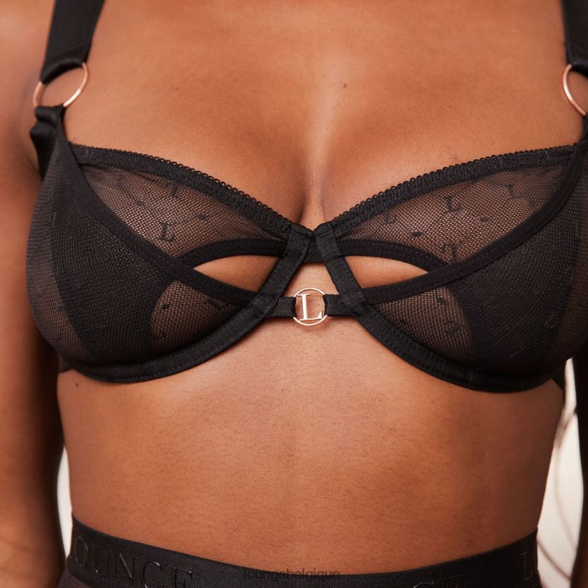 être Lounge femmes ensemble de lingerie électrique noir Z66B8F650 sous-vêtement