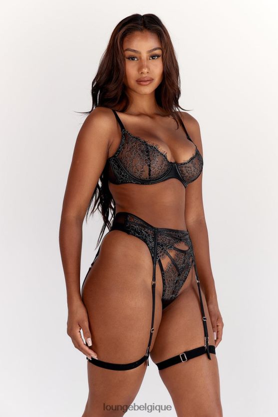 être Lounge femmes ensemble de lingerie pandora noir Z66B8F292 sous-vêtement