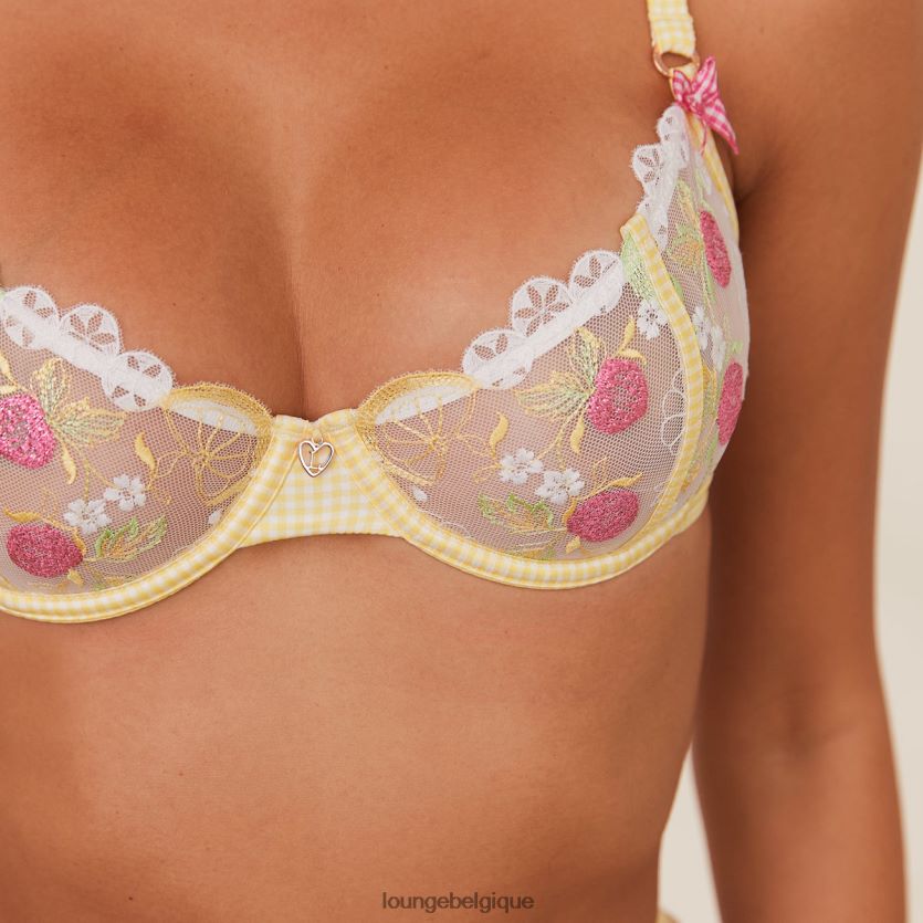 être Lounge femmes ensemble intime adelina jaune Z66B8F354 sous-vêtement