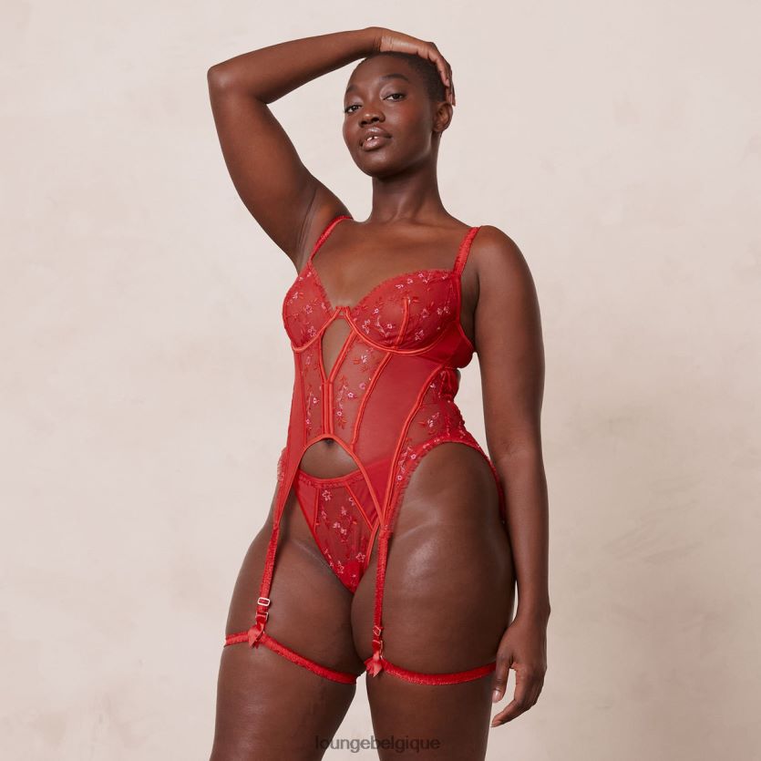 être Lounge femmes ensemble intime gia bordeaux Z66B8F613 sous-vêtement