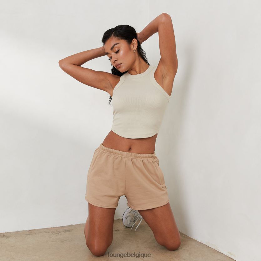 être Lounge femmes haut côtelé à dos nageur x Jess Hunt os Z66B8F796 vêtements