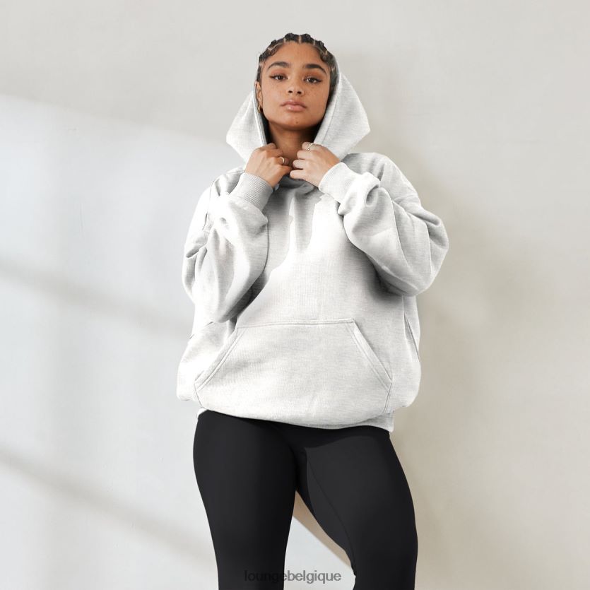 être Lounge femmes sweat à capuche oversize essentiel mélange de givre Z66B8F879 vêtements