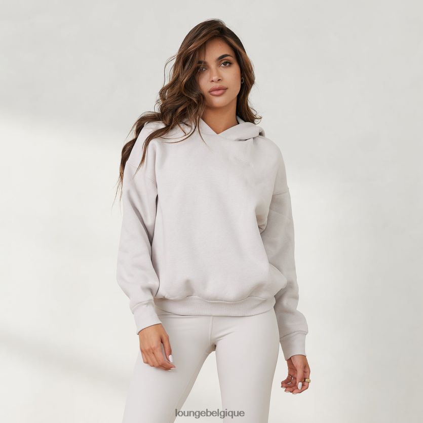 être Lounge femmes sweat à capuche surdimensionné 365 pierre Z66B8F867 vêtements