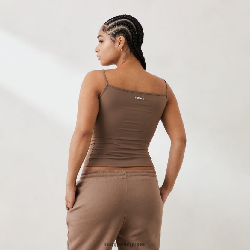 être Lounge femmes caraco essentiel café Z66B8F820 vêtements
