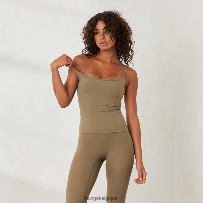 être Lounge femmes caraco essentiel olive Z66B8F823 vêtements