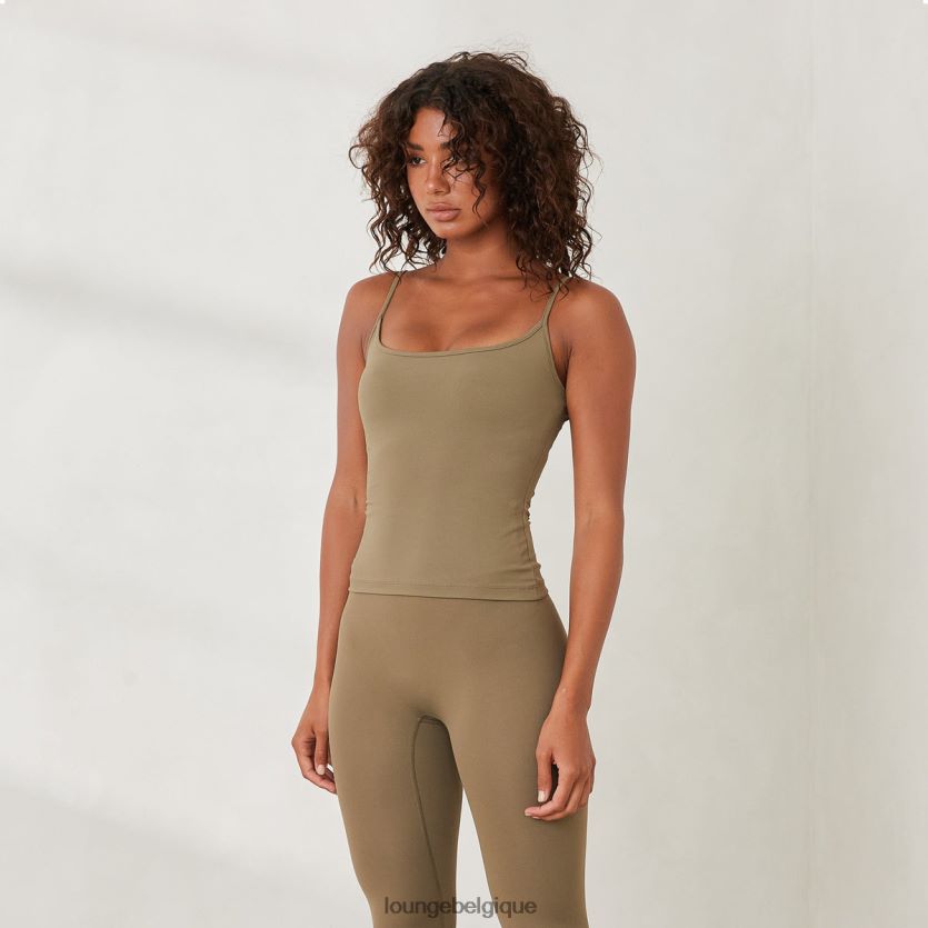 être Lounge femmes caraco essentiel olive Z66B8F823 vêtements