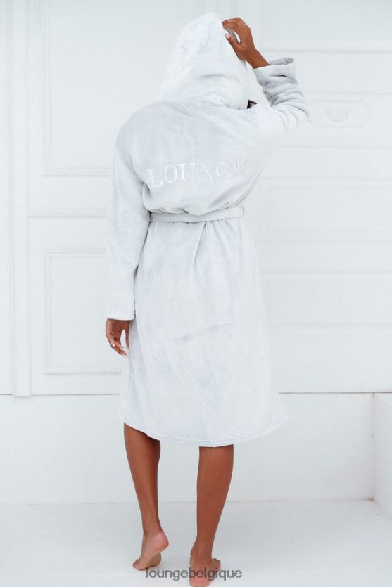 être Lounge femmes robe de chambre de luxe si douce gris Z66B8F948 vêtements